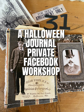 Halloween Journal with Tab Bindings Workshop