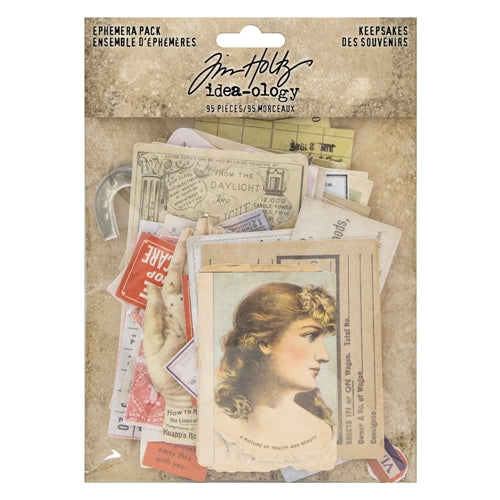 Tim Holtz Ephemera Pack Keepsakes