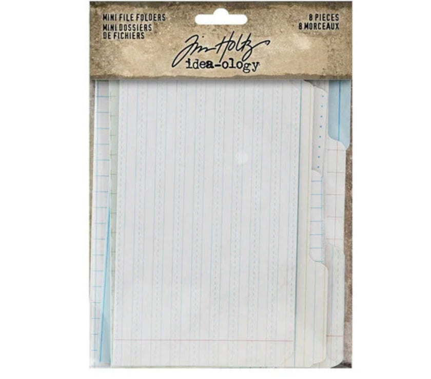 Tim Holtz Mini File Folders