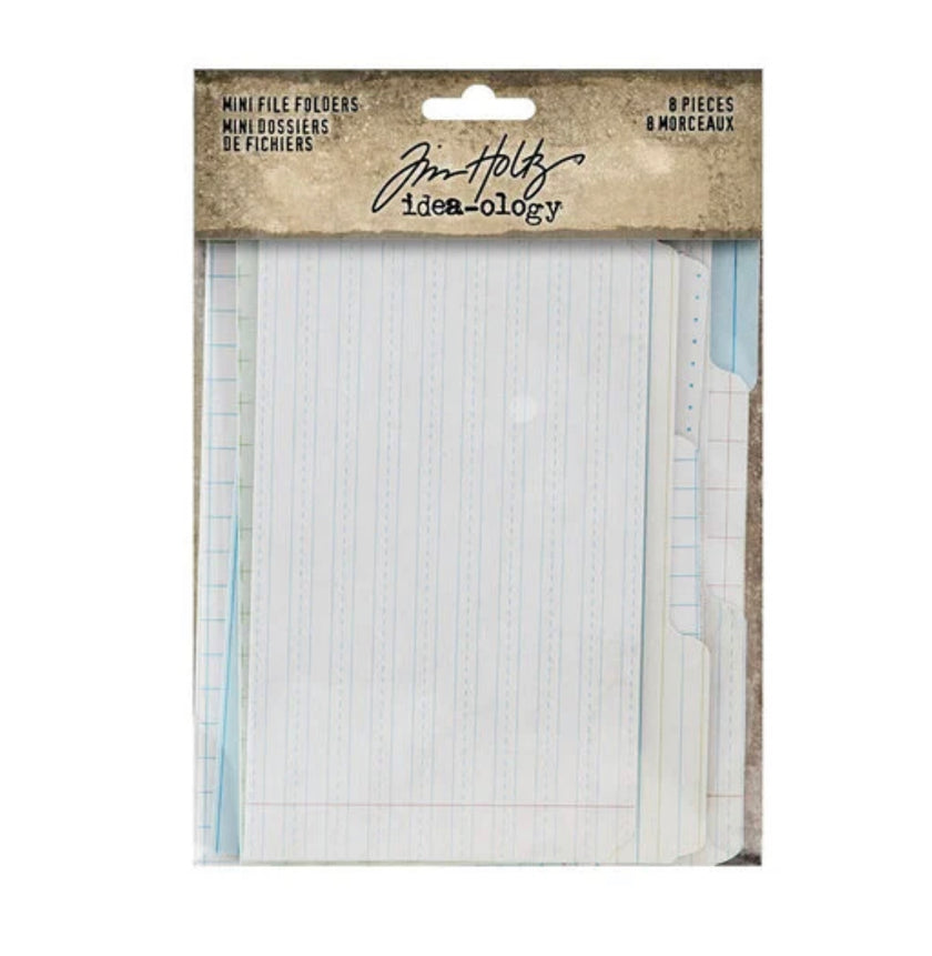 Tim Holtz Mini File Folders