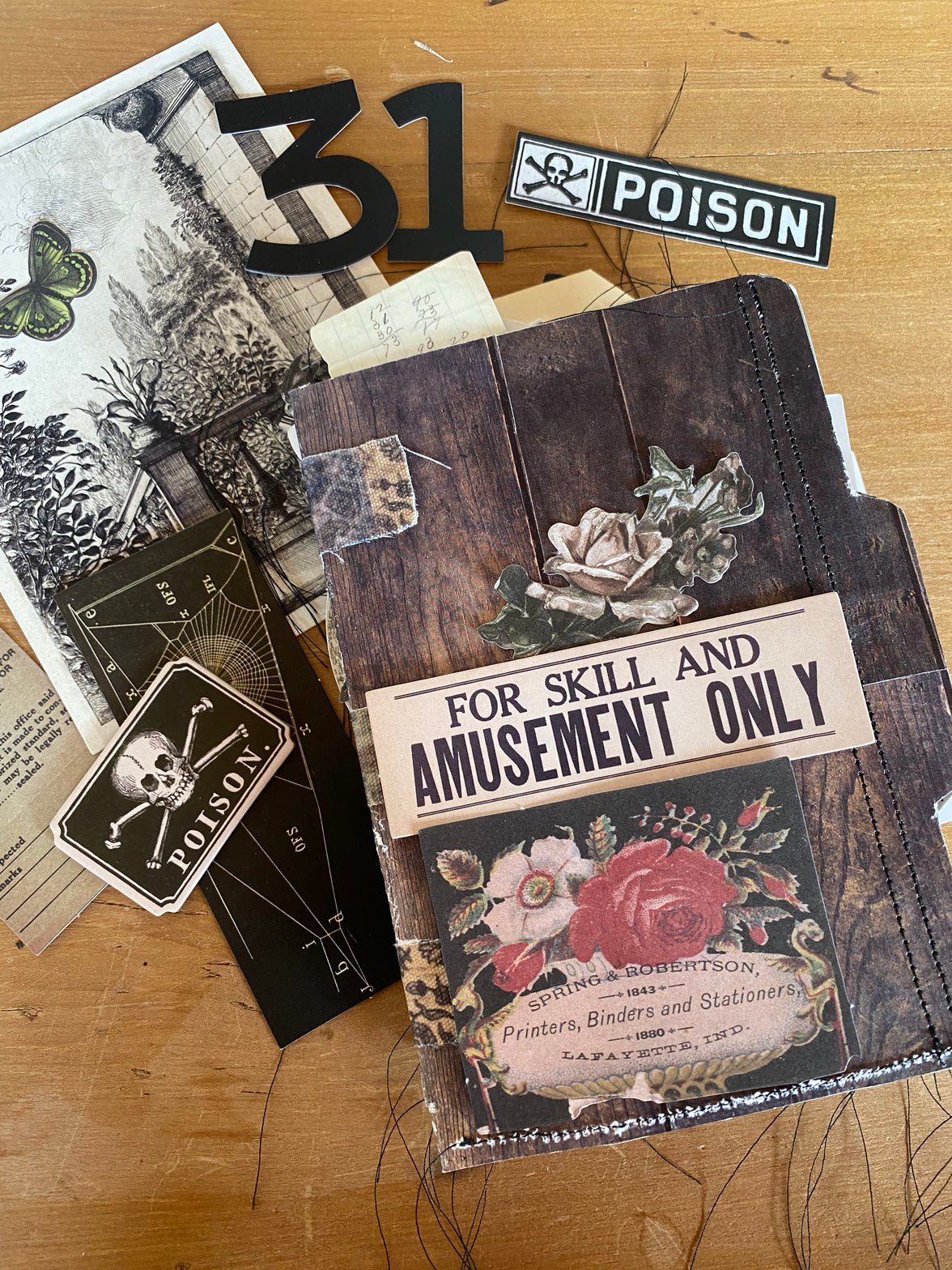 Halloween Journal with Tab Bindings Workshop