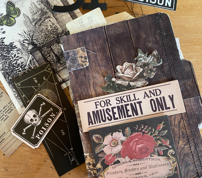 Halloween Journal with Tab Bindings Workshop