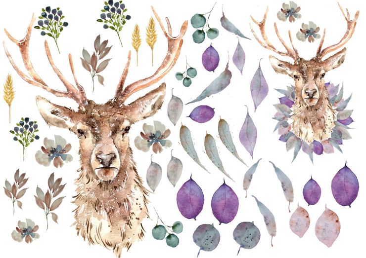 Roycycled Winter Stag by Lexi Grenzer (discontinued)