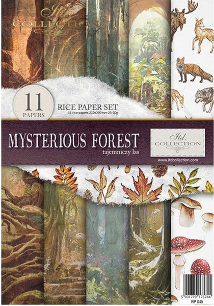 Mysterious Forest 11 Pack Rice Papers