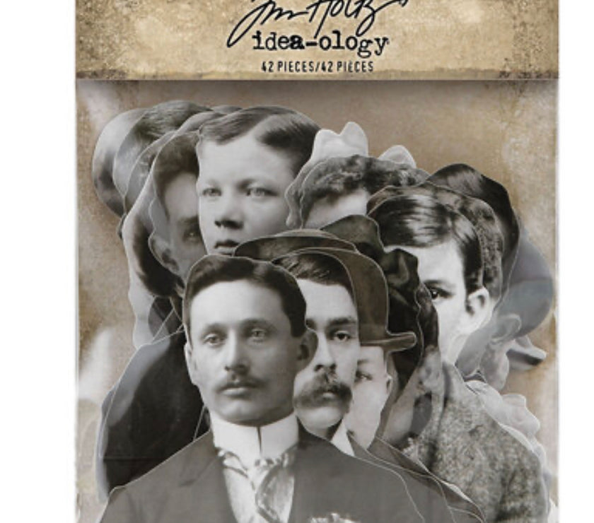 Tim Holtz Paper Dolls Portraits