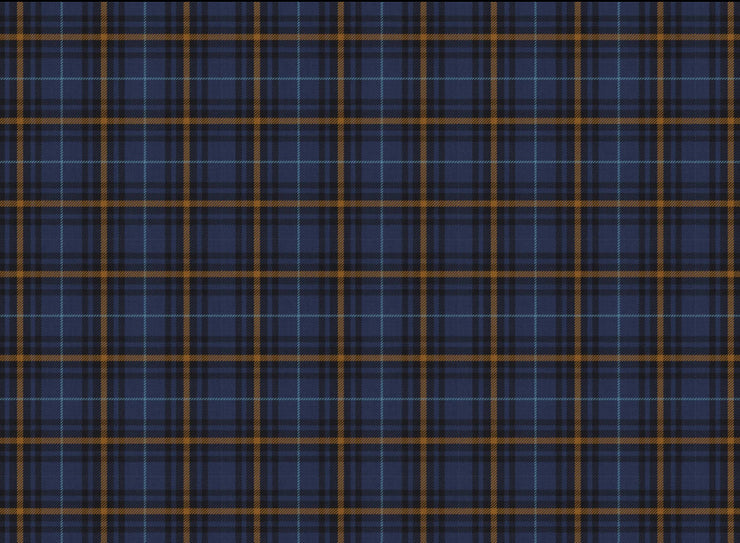 Roycycled Blue Tartan