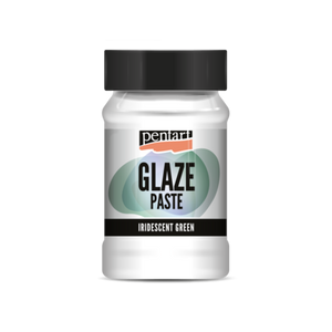 Glaze paste 100 ml Iridescent green