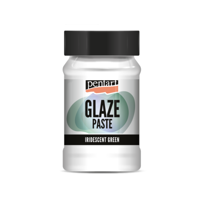 Glaze paste 100 ml Iridescent green