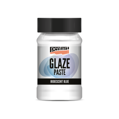 Glaze paste 100 ml Iridescent blue