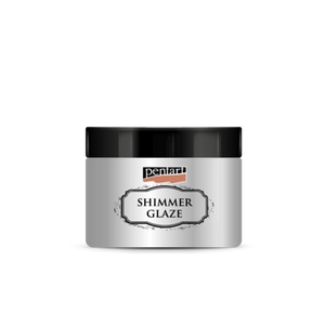 Shimmer glaze 150 ml silver