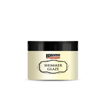 Shimmer glaze 150 ml pearlescent white