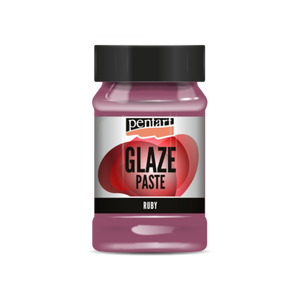 Glaze paste 100 ml Ruby