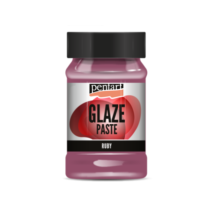 Glaze paste 100 ml Ruby