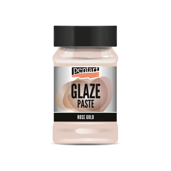 Glaze paste 100 ml Rose gold