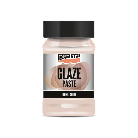 Glaze paste 100 ml Rose gold