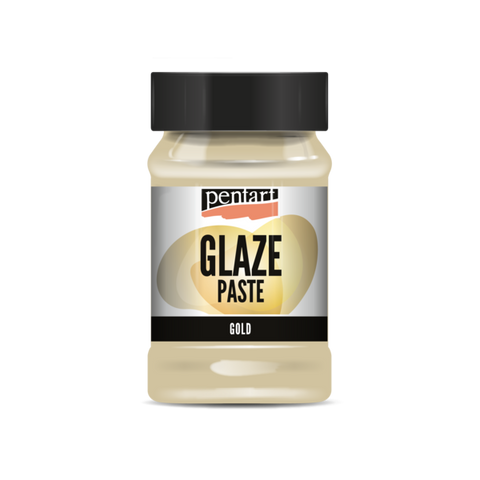 Glaze paste 100 ml Gold