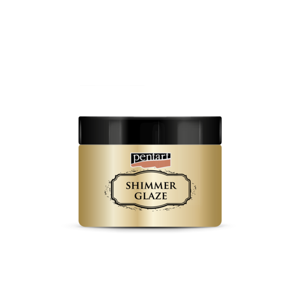 Shimmer glaze 150 ml, design by Pentart, arts & entertainment > hobbies & creative arts > arts & crafts > art & crafting materials > craft paint, ink & glaze > paint mediums, for decoupage and crafting