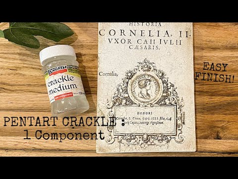 Pentart 1 component Crackle Medium 2 sizes