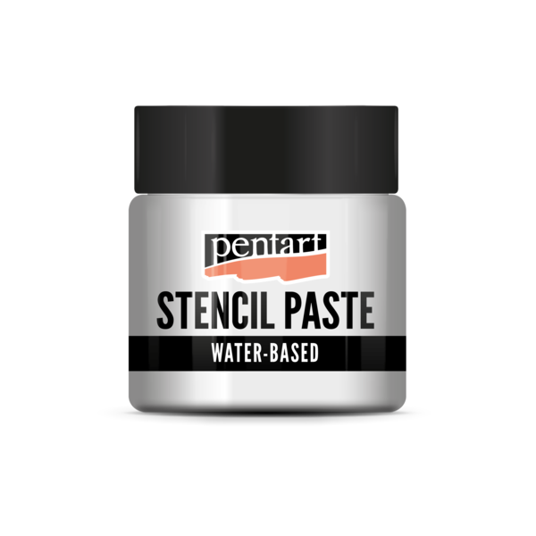 Stencil Paste Metal 50 ml Silver