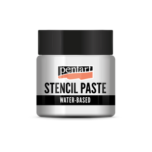 Stencil Paste Metal 50 ml Silver