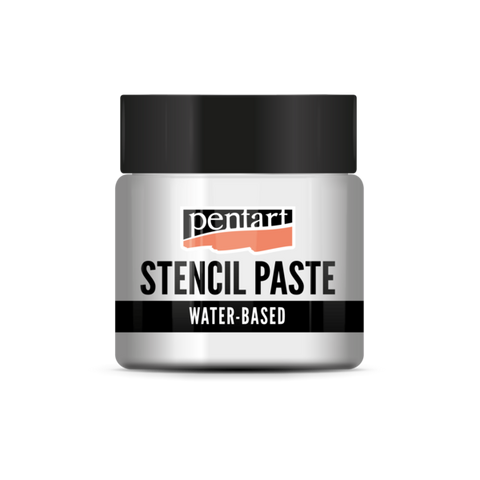 Stencil Paste Metal 50 ml Silver