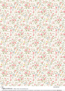 Spring White and Soft Pink Florals Pattern 2025TC364