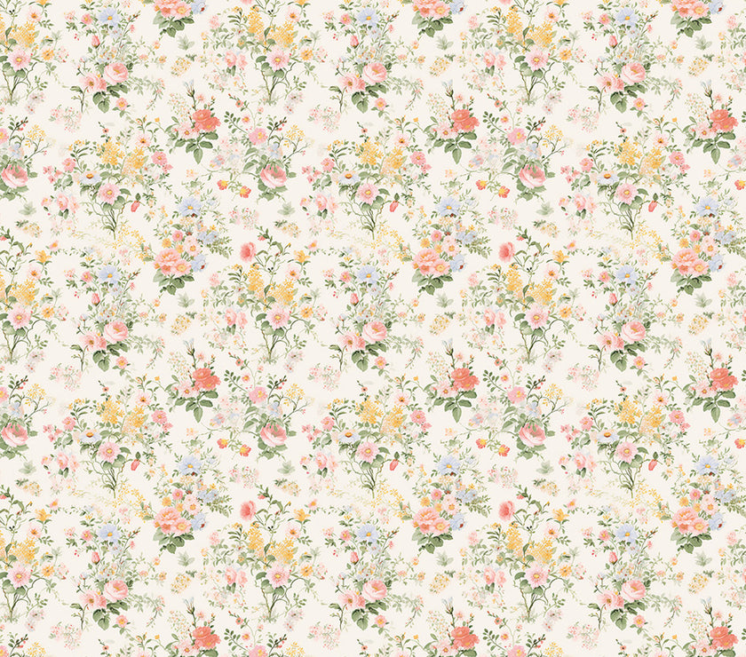 Soft Spring Floral Bouquets Pattern 2025TC365