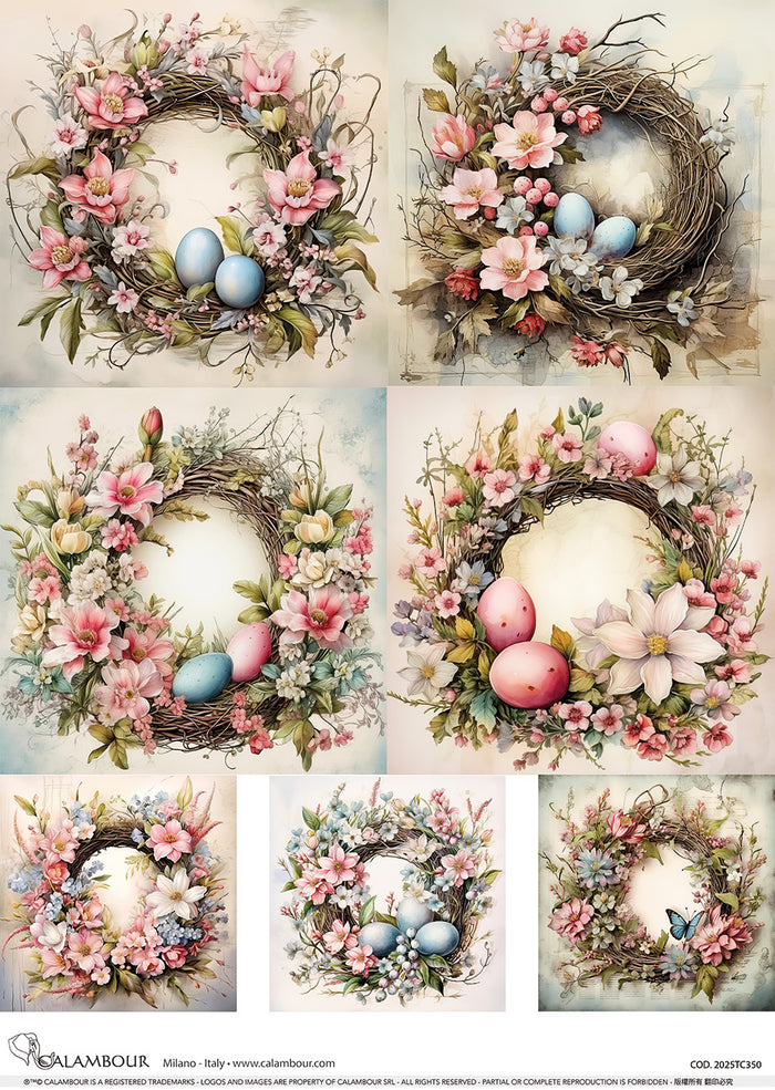 Spring Seven Easter Wreaths