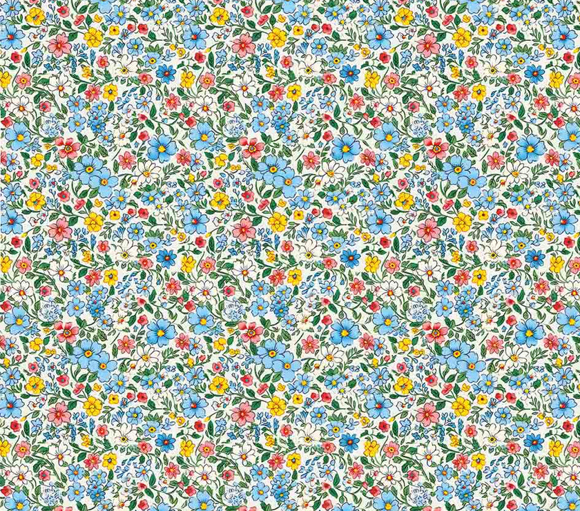 Spring Illustrated Patterned Daisies 2025TC360