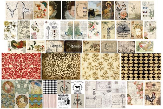 Roycycled Catalog, design by Roycycled, nan, for decoupage and crafting