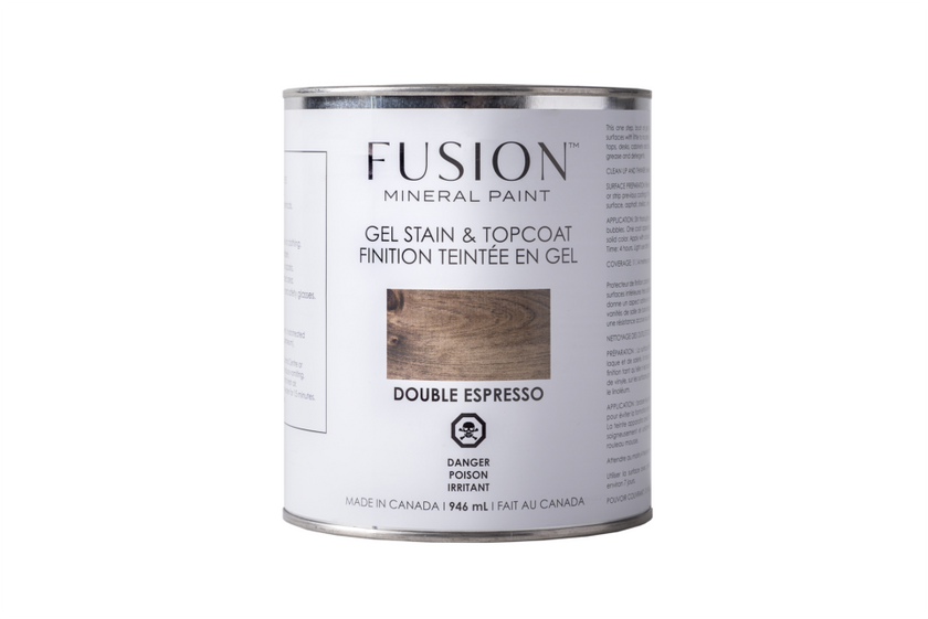 Fusion Gel Stain and Topcoat 31.9 oz.
