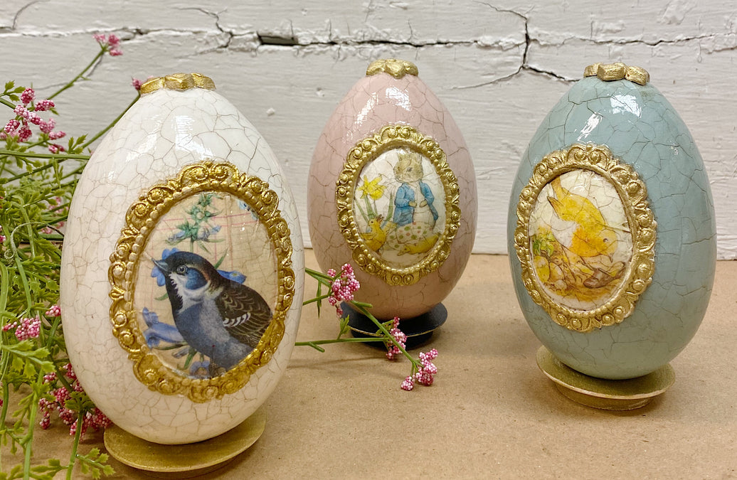 VINTAGE EASTER EGG VIDEO WORKSHOP