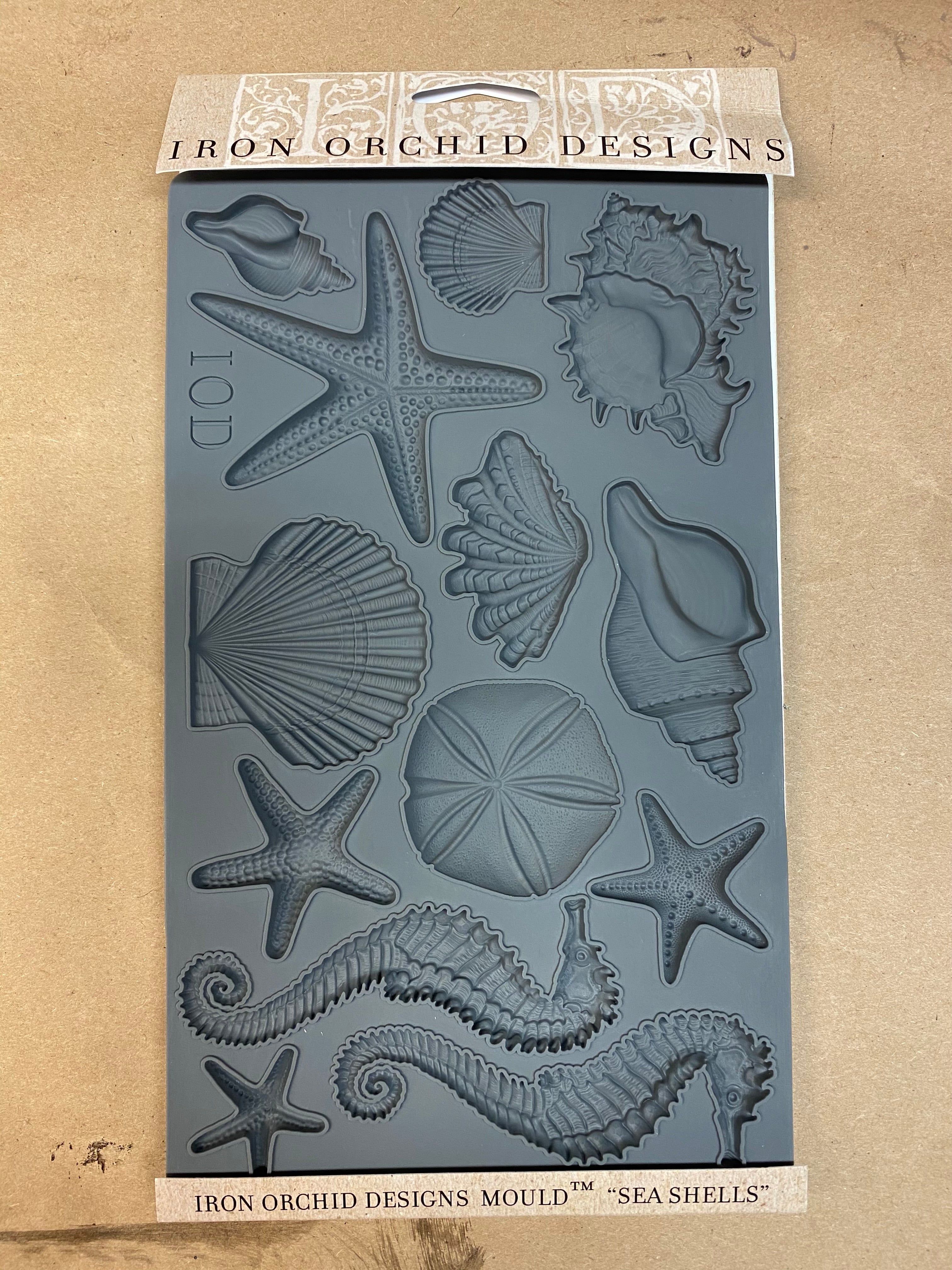 Sea Shells IOD Décor Mould