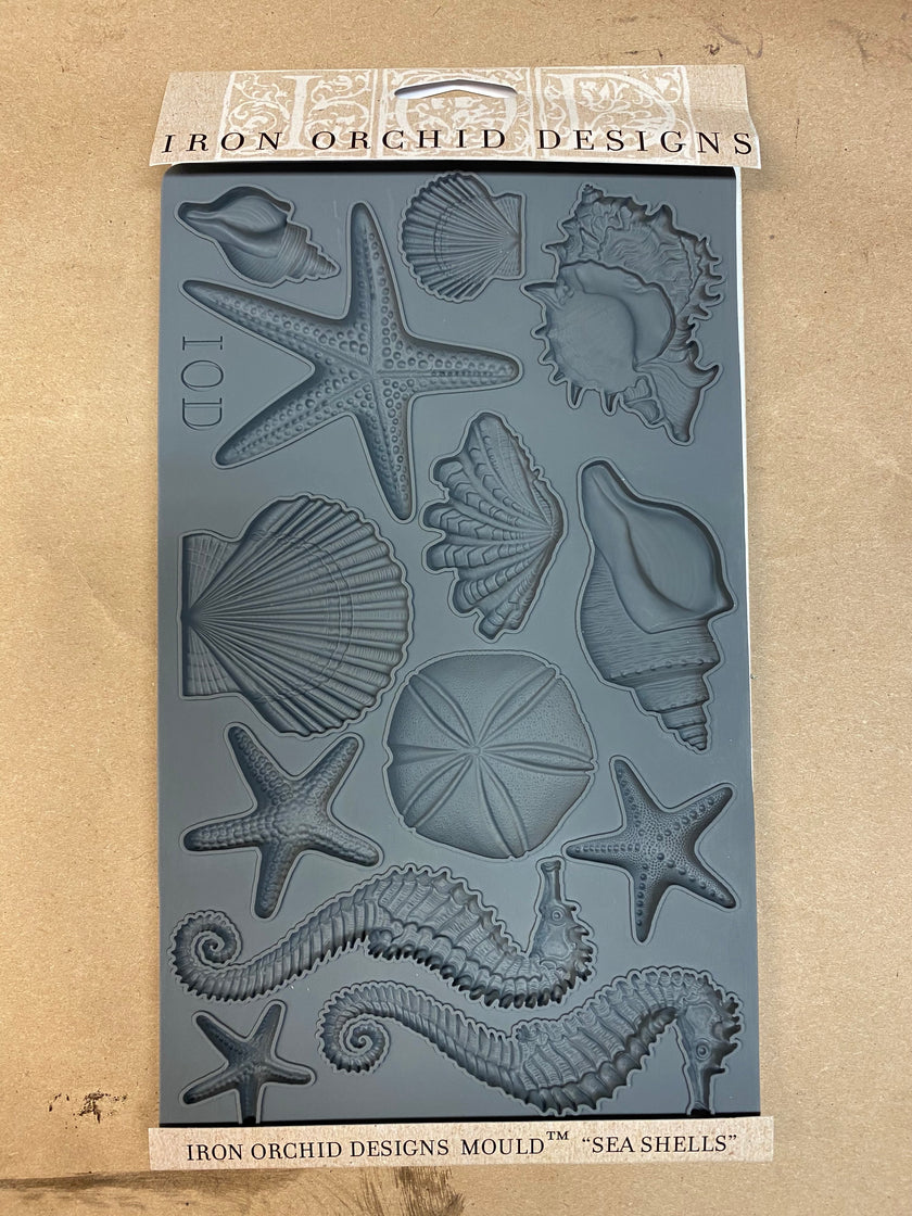 Sea Shells IOD Décor Mould