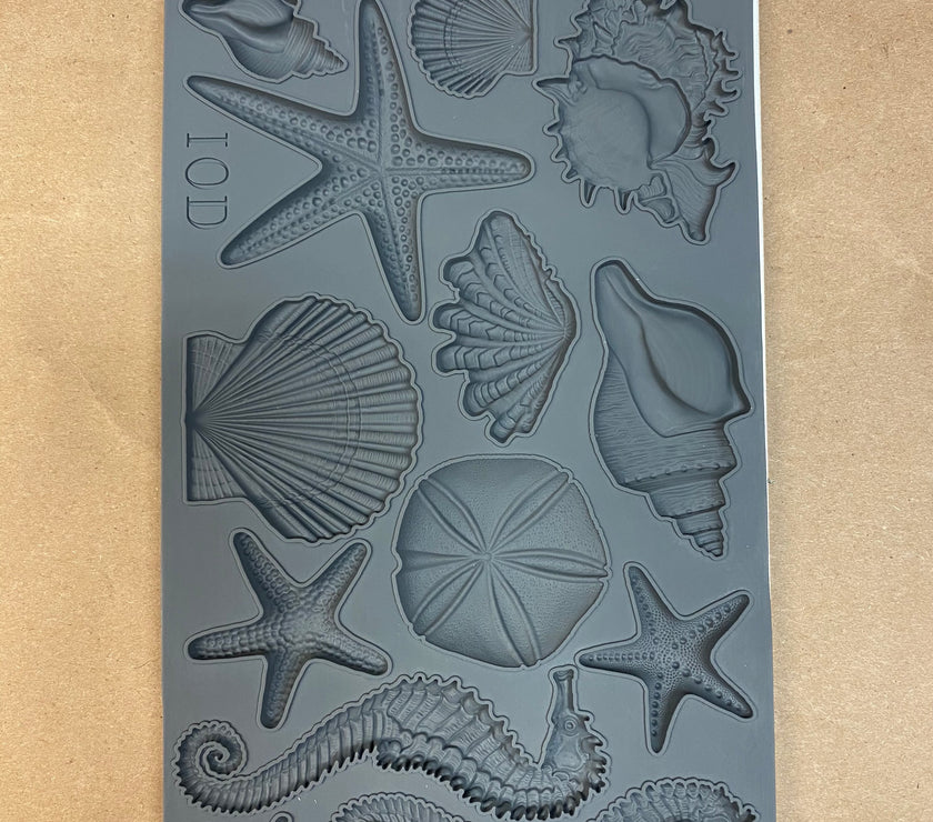 Sea Shells IOD Décor Mould
