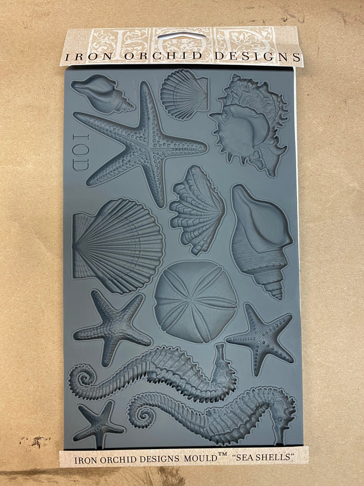 Sea Shells IOD Décor Mould