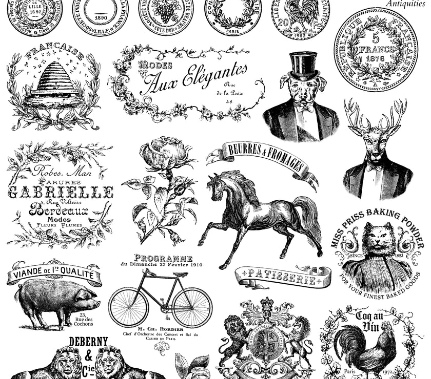 Antiquities IOD Décor Stamp