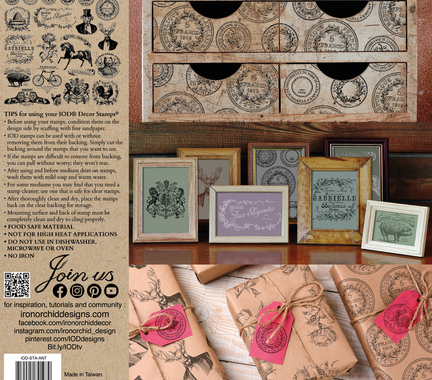 Antiquities IOD Décor Stamp