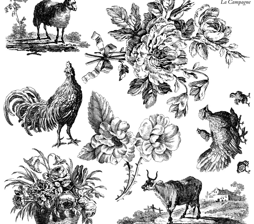 La Campagne IOD Décor Stamp