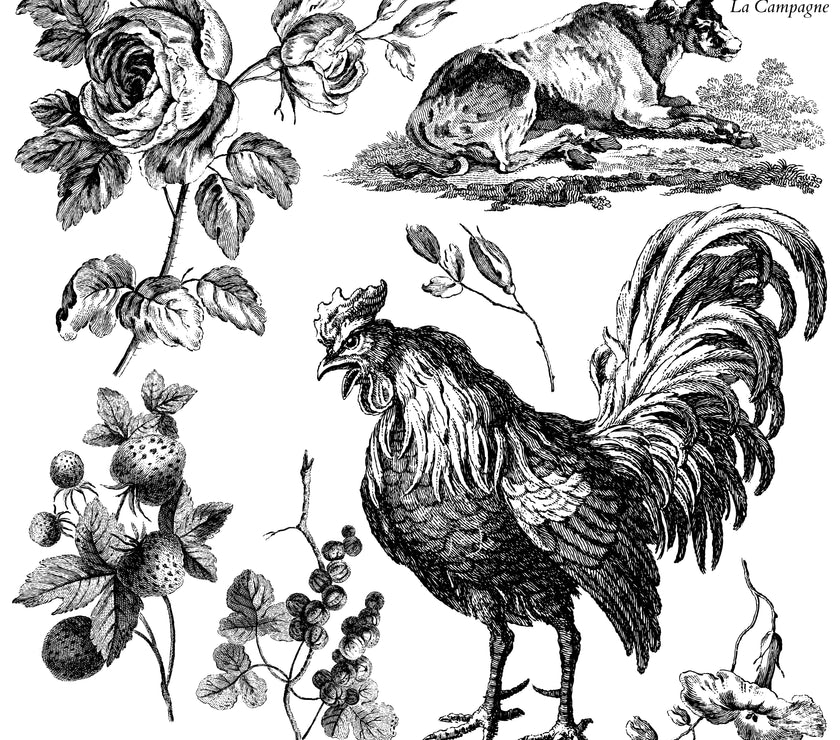 La Campagne IOD Décor Stamp