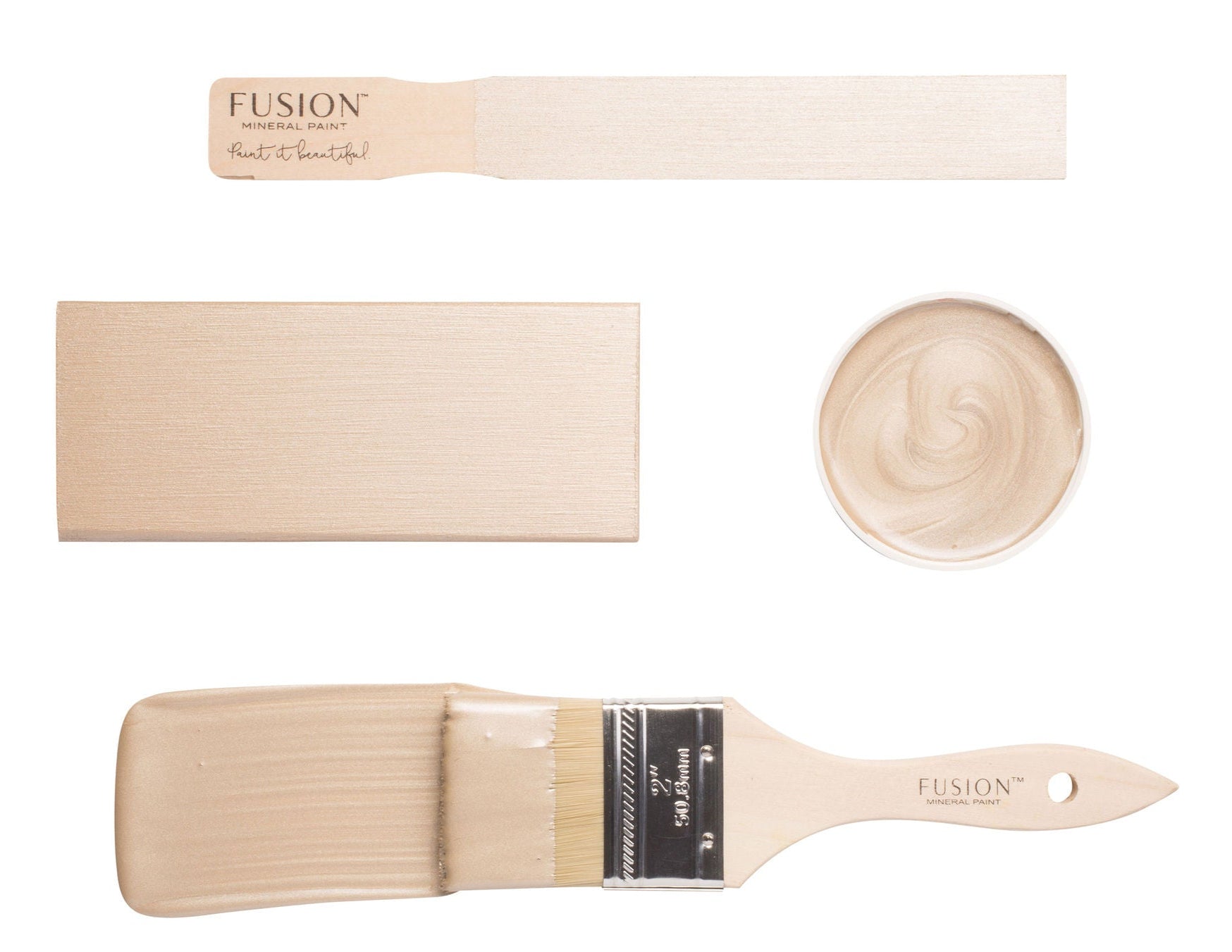 Metallic Champagne Gold