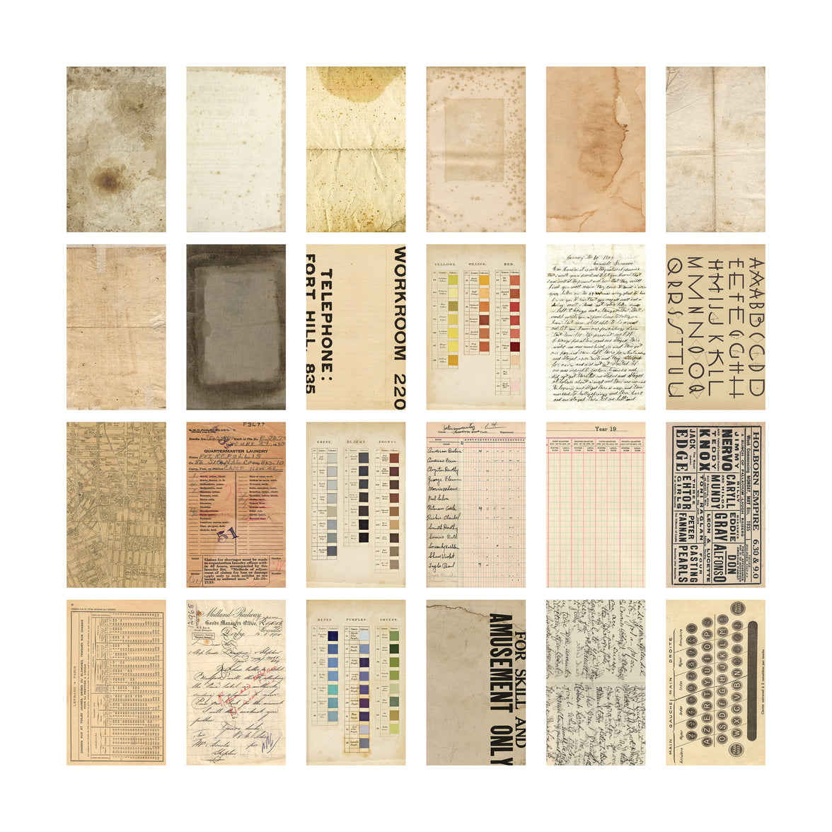 Tim Holtz Backdrops Volume 4