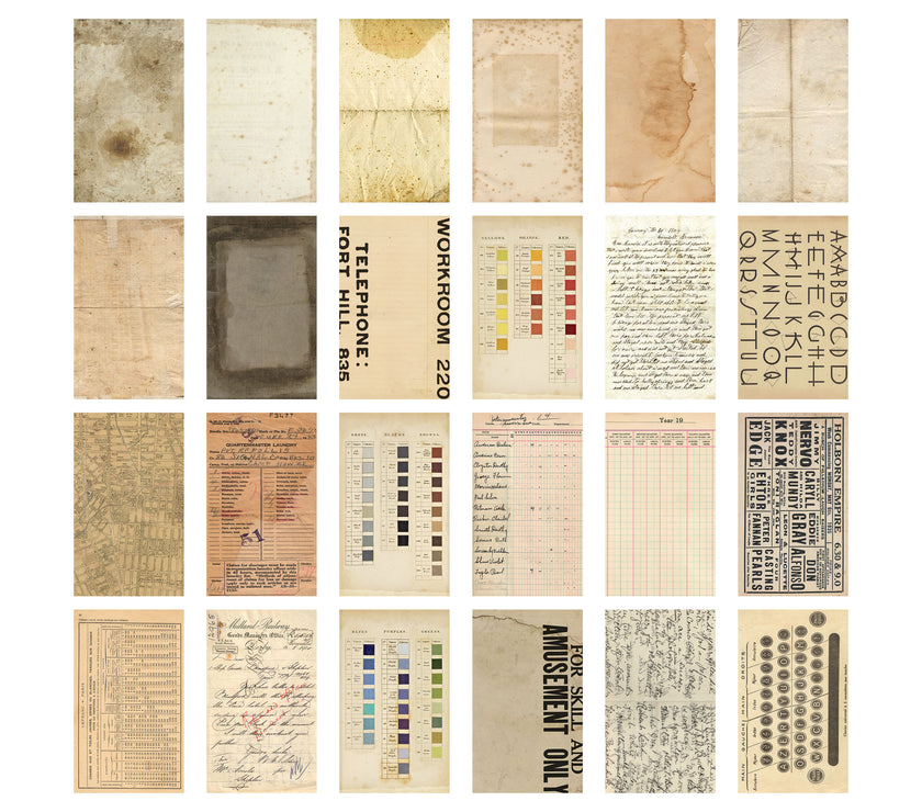 Tim Holtz Backdrops Volume 4