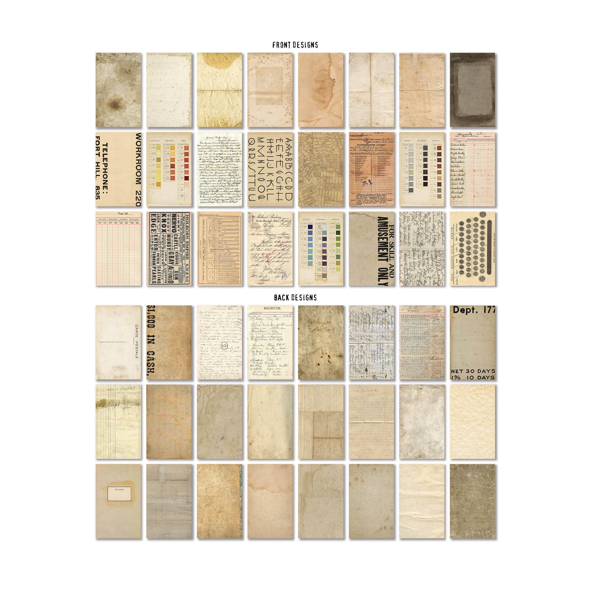 Tim Holtz Backdrops Volume 4