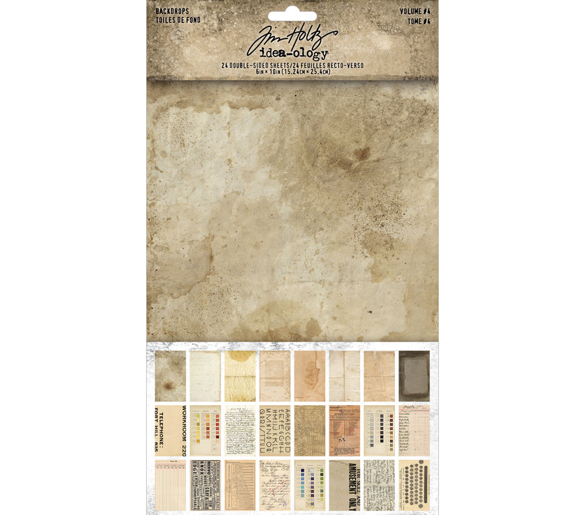 Tim Holtz Backdrops Volume 4