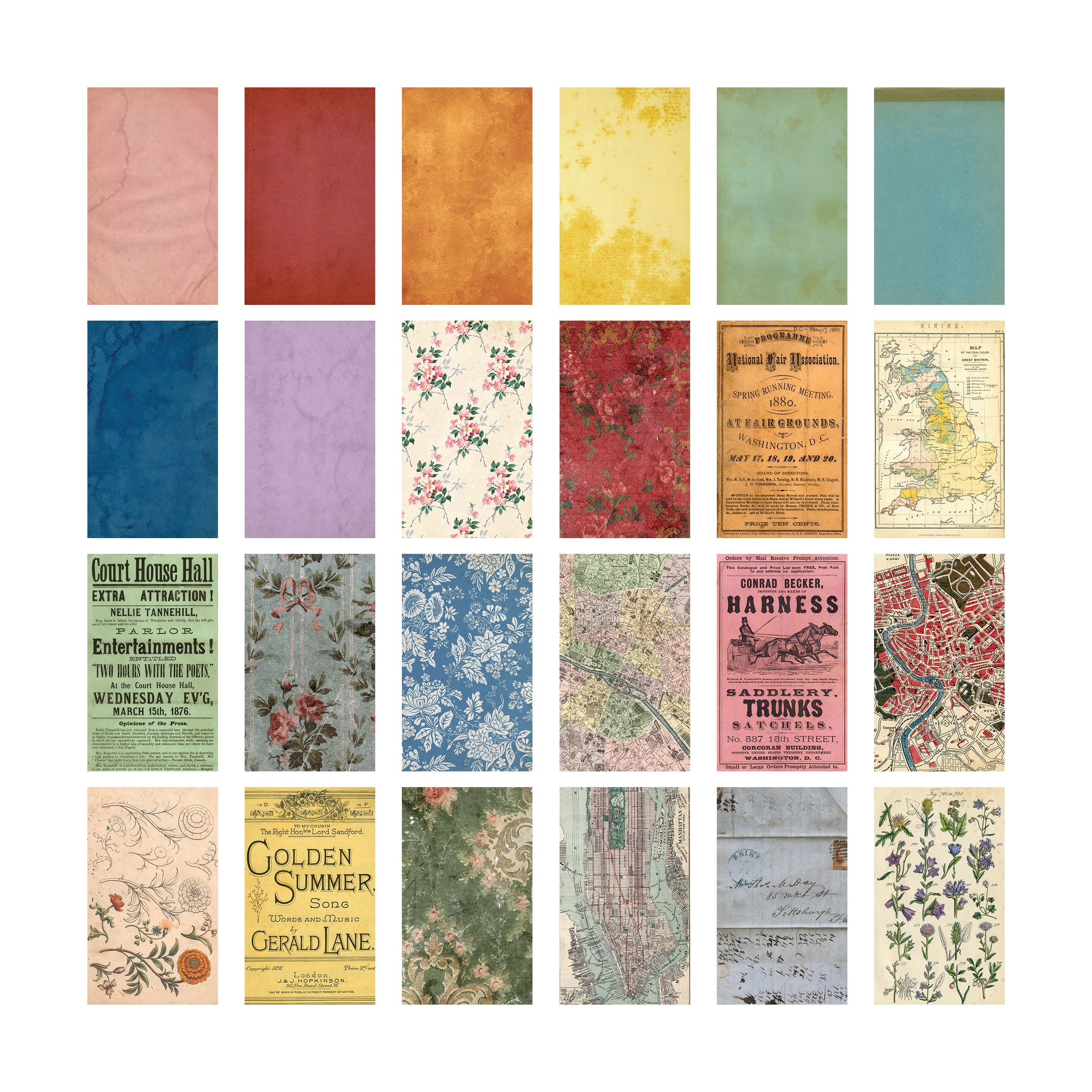 Tim Holtz Backdrops Volume 5