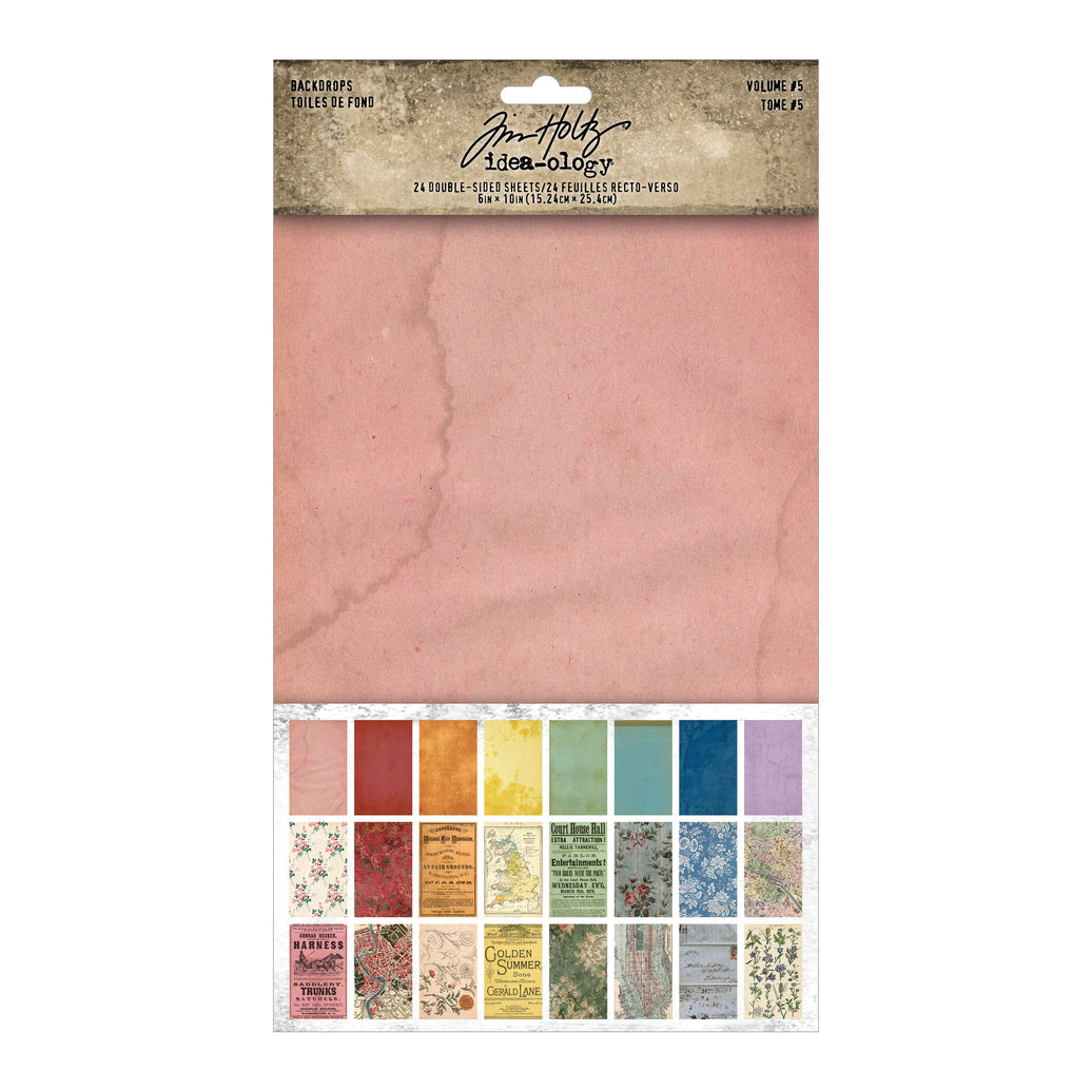 Tim Holtz Backdrops Volume 5