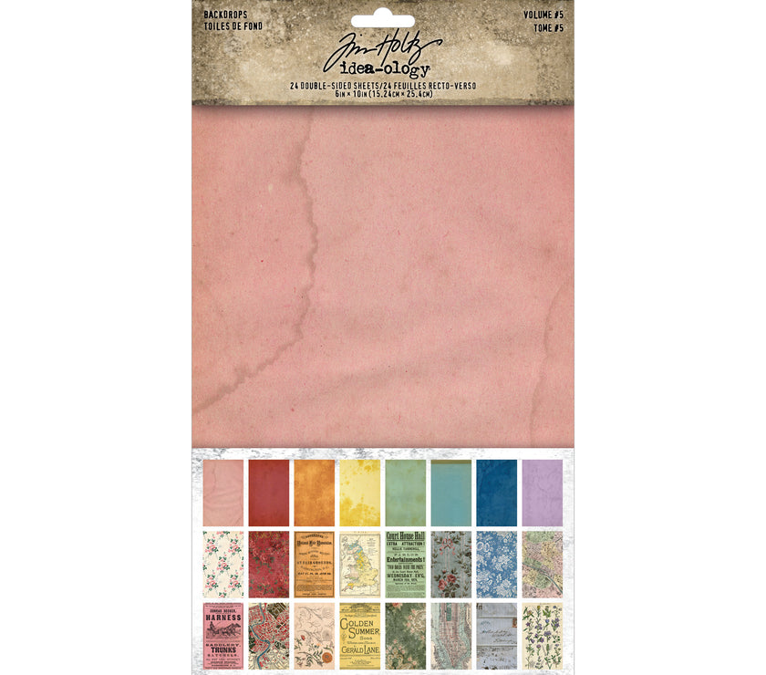 Tim Holtz Backdrops Volume 5