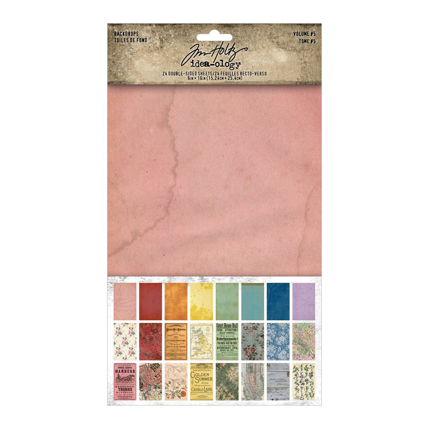 Tim Holtz Backdrops Volume 5