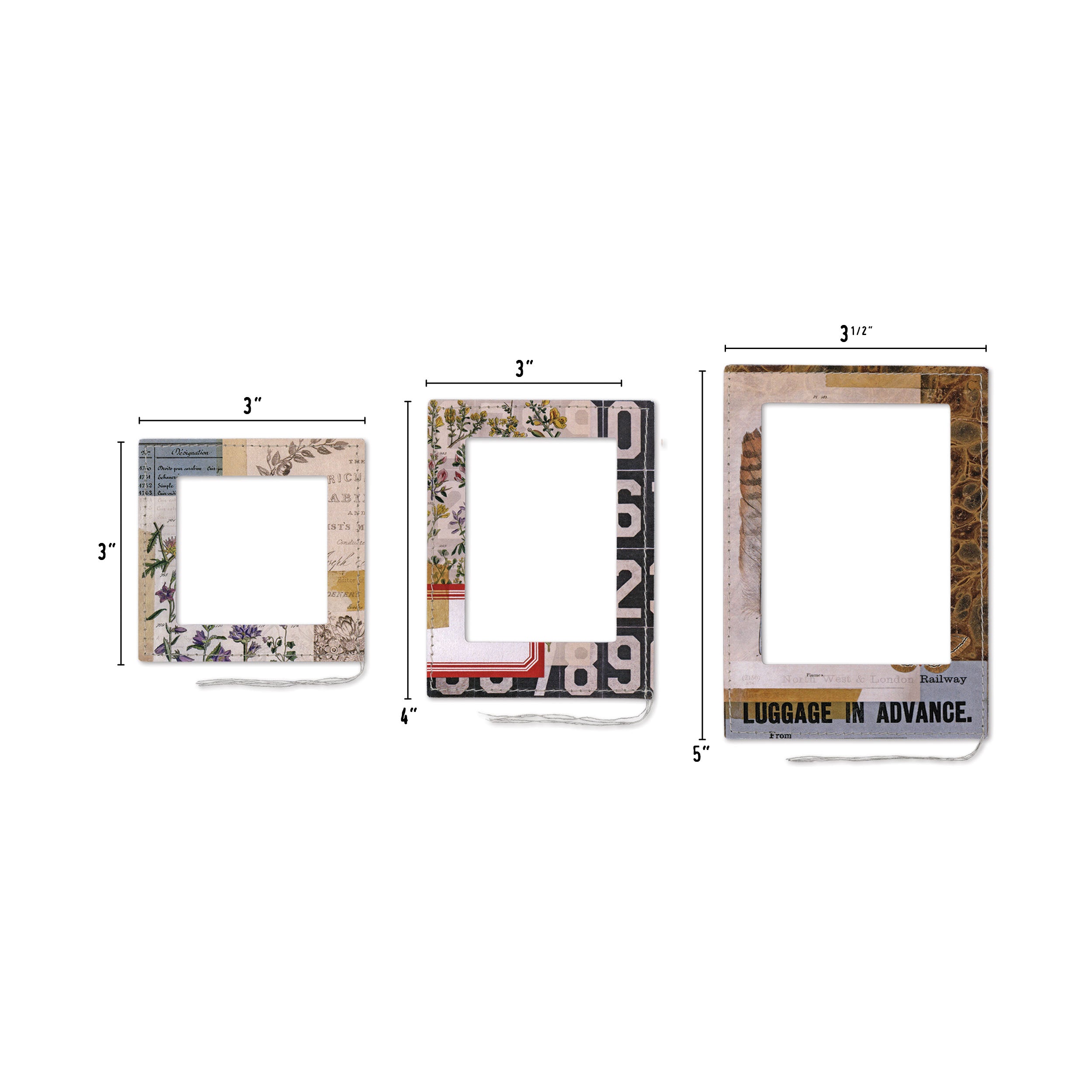 Tim Holtz Layer Frames, Collage